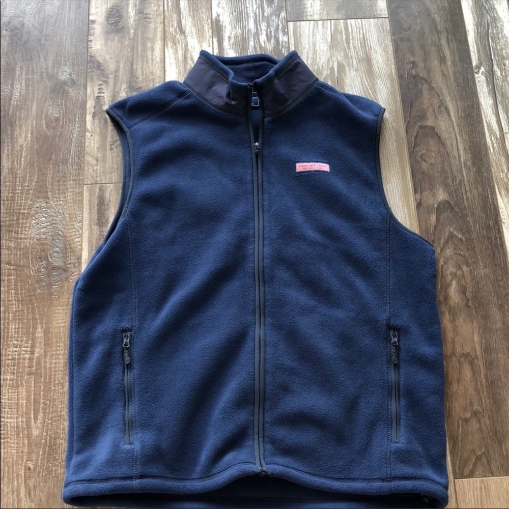Vineyard Vines Tech Fleece Harvest Vest